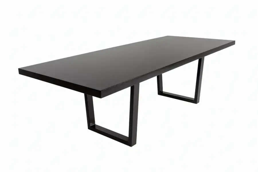 Modular Table 250x105 - White Top/U Black Leg TGQBS - Main image for rent | Estajer