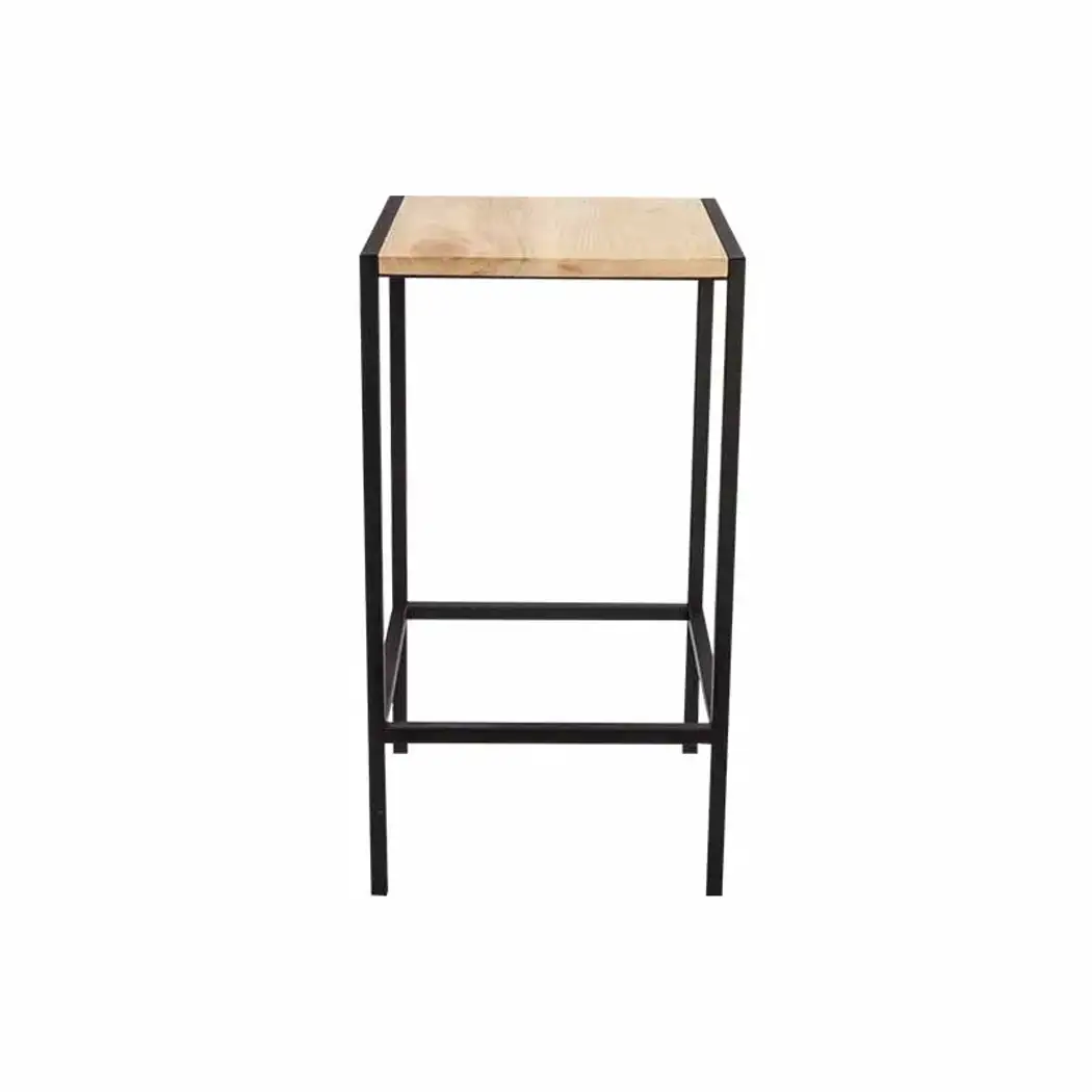 Industrial Bar Stool Wood 

