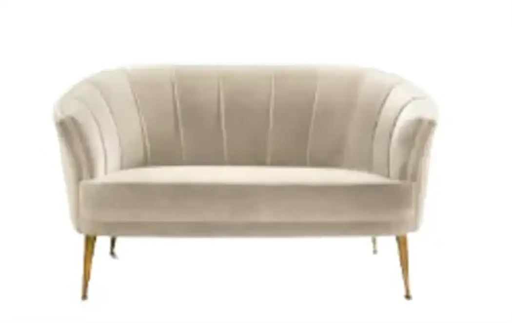 Saray Velvet 2-seater Beige SGHHS