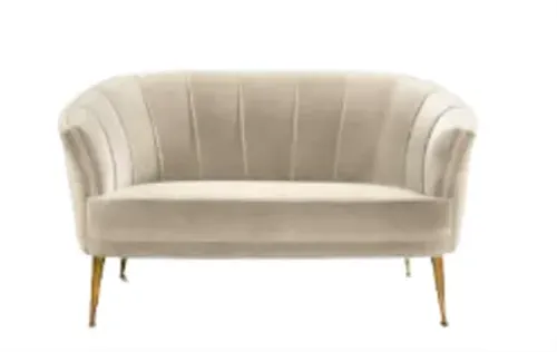 Saray Velvet 2-seater Beige SGHHS