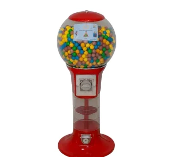 ماكينة بيع كرات العلك كلاسيكية - ذات تصميم كروي شفاف للإيجار | استأجر