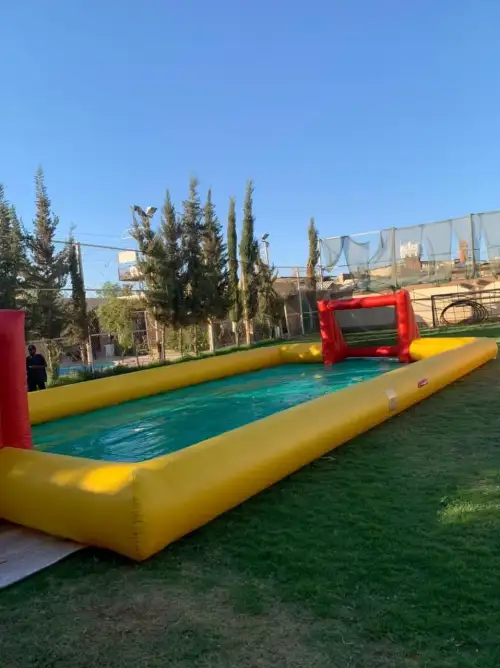 ملعب صابوني كبير الحجم لتأجير الحفلات4
