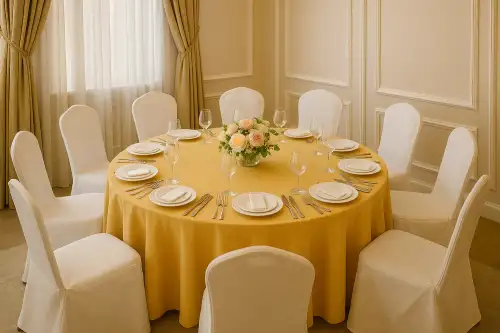 Round or Rectangular Table with 8 Elegant Chairs for Rent  - Image 2 for rent | Estajer