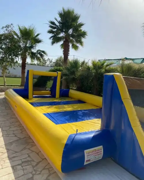 ملعب صابوني هوائي 10×5 متر لتأجير الأنشطة2