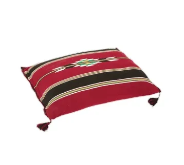 وسادة السدو  PGBRF متعددة الألوان   | 65 × 40 × 10 سم | وسادة تراثية فاخرة للديكور والراحة للإيجار | استأجر