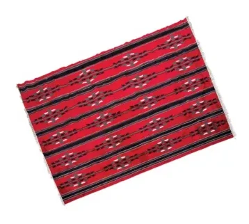 سجادة السدو التقليدية متعددة الألوان DGRRF| حجم 345 × 258 سم | لمسة فنية تراثية مميزة للإيجار | استأجر