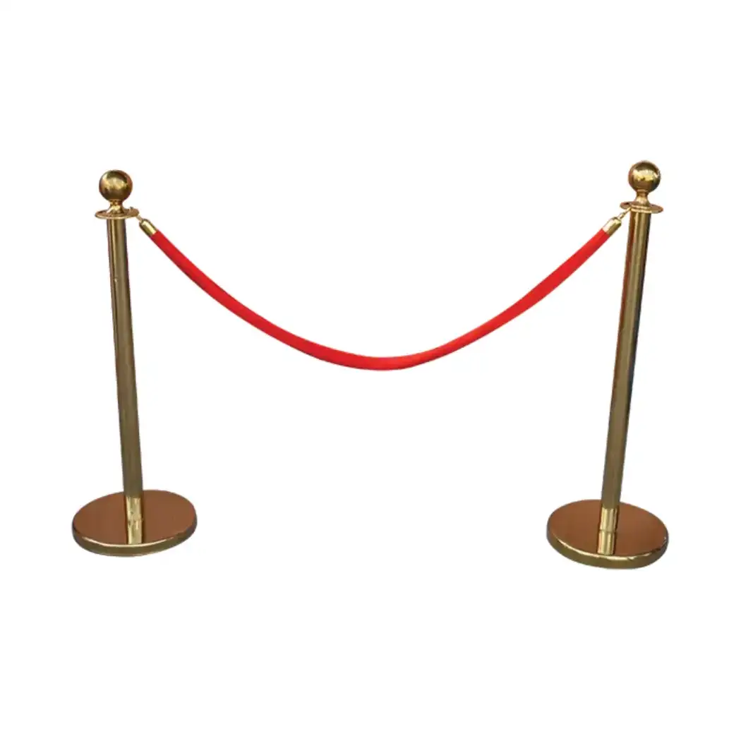 Pole Silver + Rope Red VXRCM