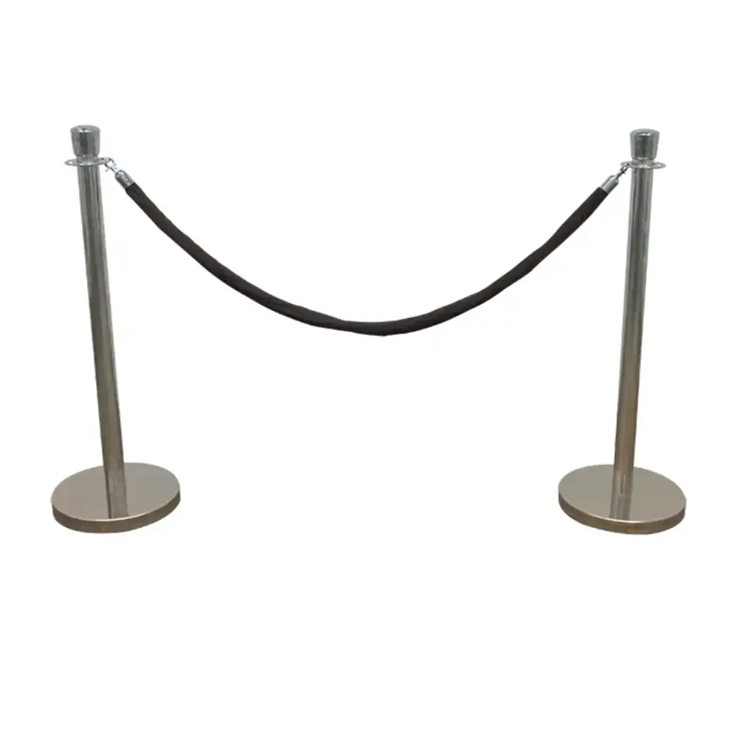 Pole Silver + Rope Black HRBXF