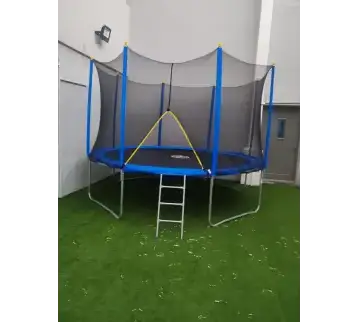 8ft Net Trampoline for Kids & Outdoor Gardens 27 for rent | Estajer