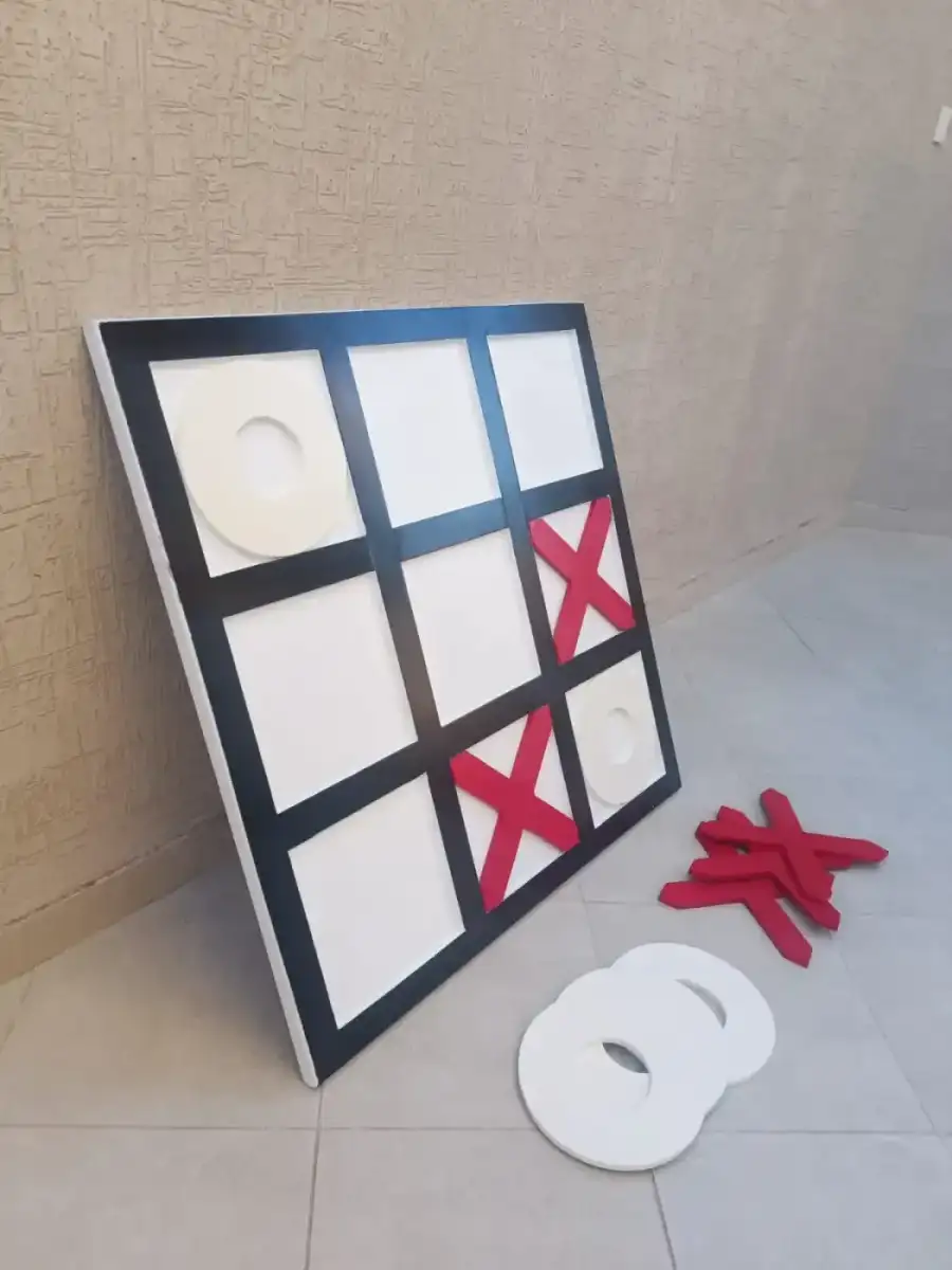 Classic Wooden X.O Game – Brain Challenge - Main image for rent | Estajer