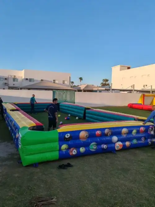 Giant Human-Sized Billiards Game – A fun oversized group activity 66 - Image 4 for rent | Estajer