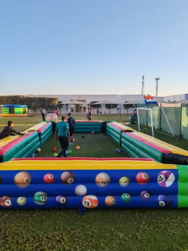 Giant Human-Sized Billiards Game – A fun oversized group activity 66 - Main image for rent | Estajer