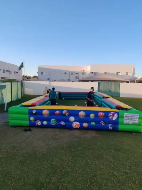 Giant Human-Sized Billiards Game – A fun oversized group activity 66 - Image 3 for rent | Estajer
