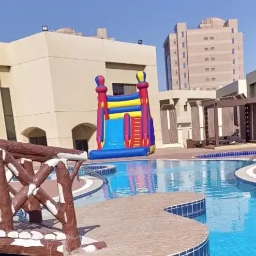 Colorful Water Slide – Vibrant and Continuous Water Play 36 - Main image for rent | Estajer