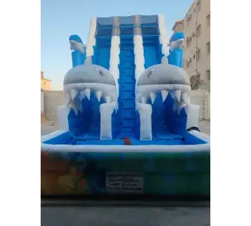 Shark Water Slide – Bold Start into the World of Sharks 34 for rent | Estajer