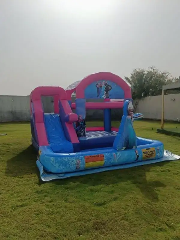 Frozen Water Bouncer and Slide – Complete Frozen-Themed Play 39 - Main image for rent | Estajer
