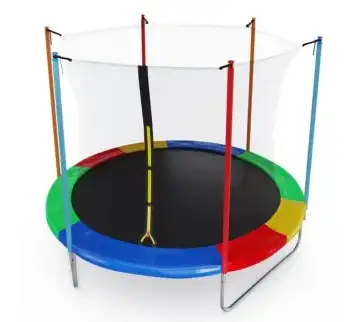 8ft Net Trampoline – Safe Jumping with Comfortable Play Space 27 for rent | Estajer