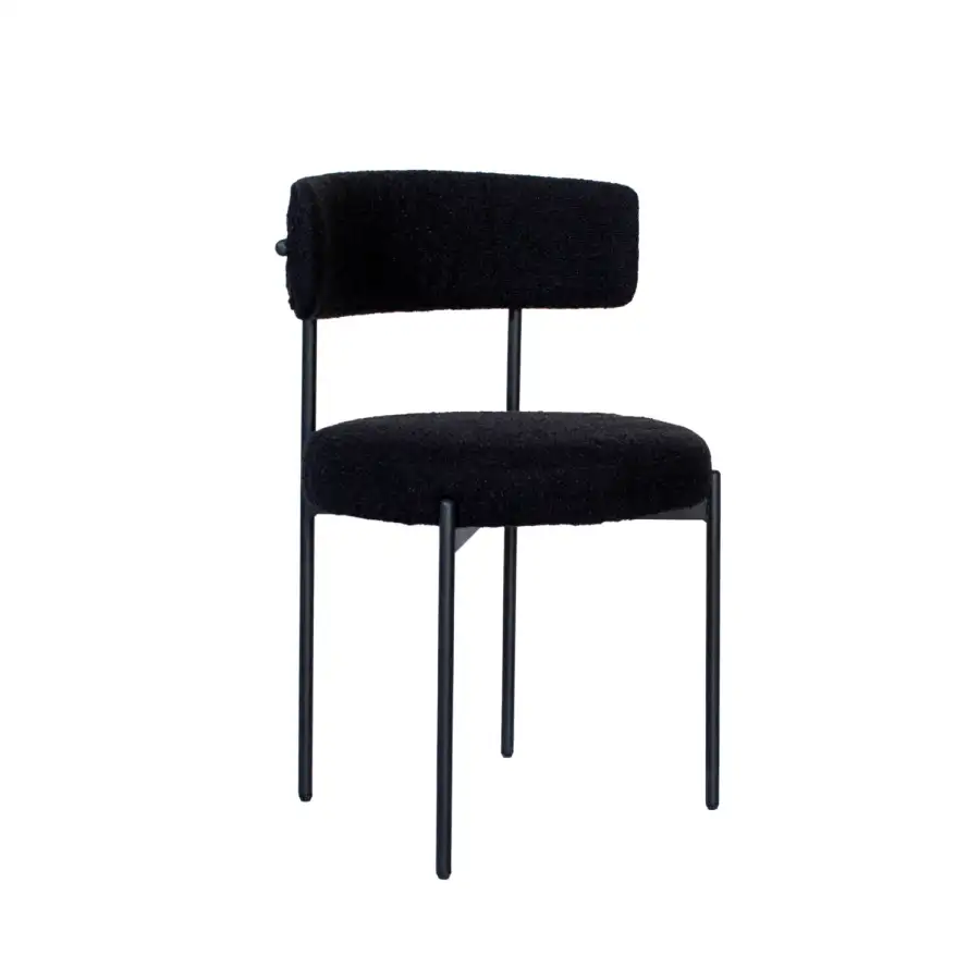 Jeddah Chair Black CSGBF - Main image for rent | Estajer