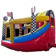 "Adventure Corner – Race-Track Bounce House | Product No. 0067" - Image 4 for rent | Estajer