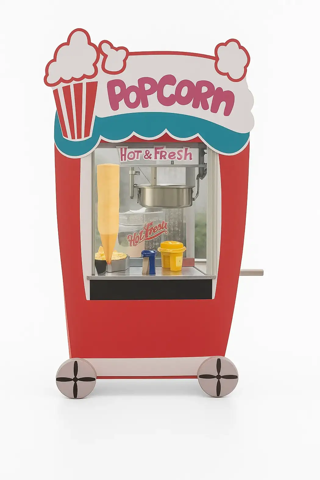 Popcorn Machine Decor – Fun & Joyful Event Decoration