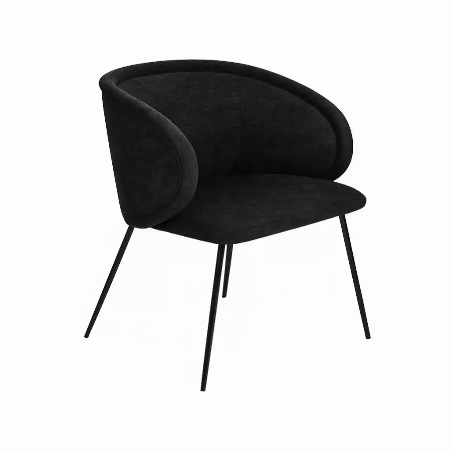 Bonnie Armchair - Black ARBBF - Main image for rent | Estajer