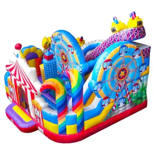 Carnival Fun Bouncer – 216" - Image 4 for rent | Estajer