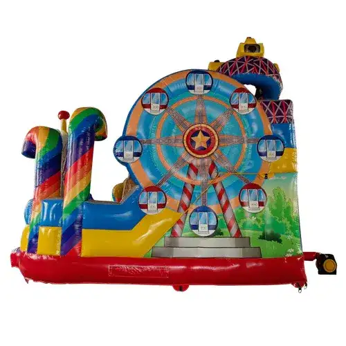 Carnival Fun Bouncer – 216" - Image 3 for rent | Estajer