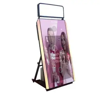 Mirror Photo Booth with Lighting & Carpet 262 for rent | Estajer