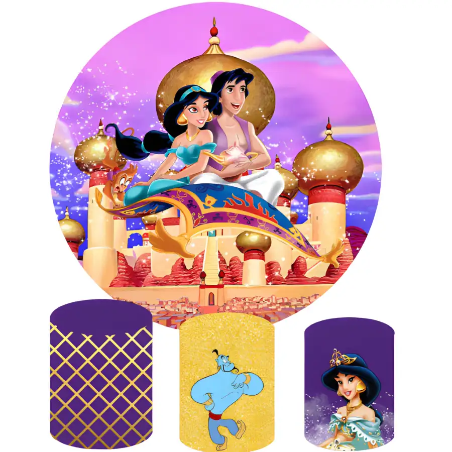 Aladdin Theme Party Setup 0198 – Elegant Event Decoration - Main image for rent | Estajer