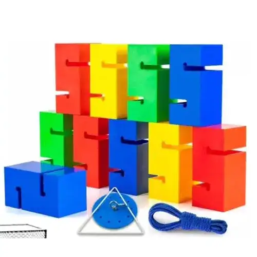 Tower Transfer Game   – Fun & Interactive Team Building Activity 314 - Main image for rent | Estajer