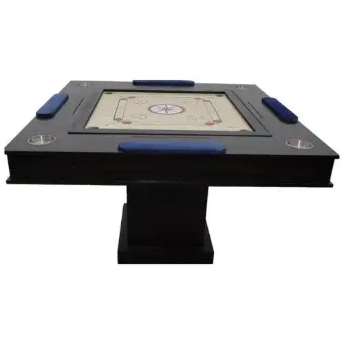 Luxury Baloot & Carrom Table 2-in-1 with 4 Chairs 51 - Image 2 for rent | Estajer