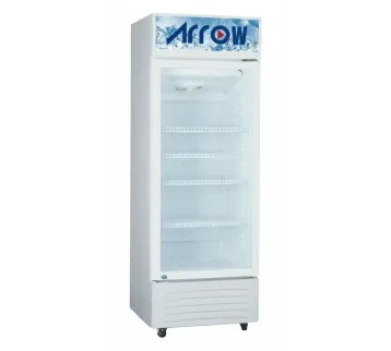 ثلاجة عرض أرو – 12 قدم³ – باب زجاجي – تبريد مثالي للعرض التجاري للإيجار | استأجر