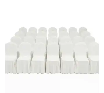 Chair with Ivory or Stretch Cover for rent | Estajer
