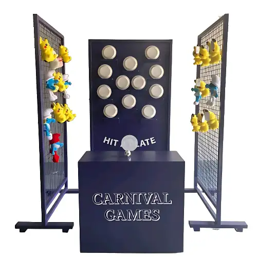 Carnival Dish Toss Booth 0184 – Fun Fair Game for Parties & Events