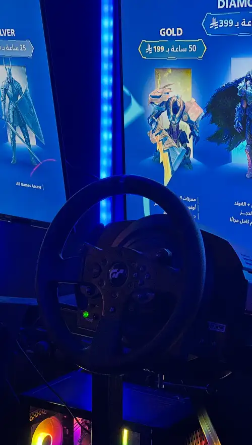 محاكي القيادة+ مع الدواسات + الالعاب - صورة 2 للإيجار | استأجر
