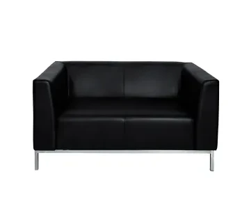 كنبة VIP مزدوجة باللون الأسودSGBAL - تصميم فخم ومريح  للإيجار | استأجر