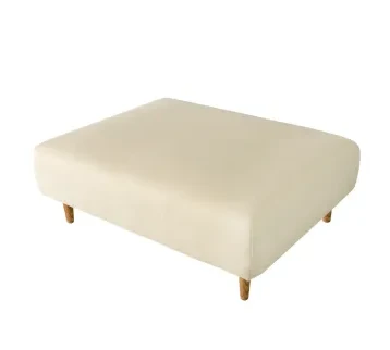 بوف كبير "باليرمو" بلون البيجPGQHF – تصميم أنيق متعدد الاستخدامات للمجالس والفعاليات للإيجار | استأجر