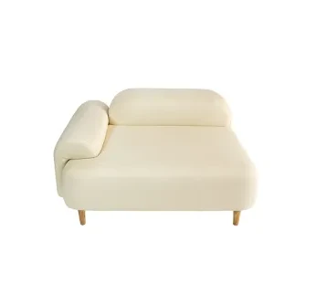 كنبة زاوية باليرمو فاخرة SIQHF- جهة اليسار - لون بيج - قابلة للإيجار - تصميم عصري ومريح للمجالس والمعيشة للإيجار | استأجر