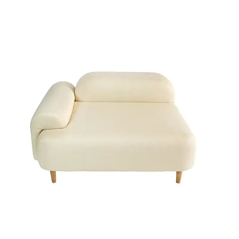 كنبة زاوية باليرمو فاخرة SIQHF- جهة اليسار - لون بيج - قابلة للإيجار - تصميم عصري ومريح للمجالس والمعيشة - الصورة الرئيسية للإيجار | استأجر