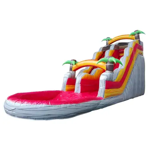 زحليقة الواحة المائية – Oasis Water Slide رقم المنتج 0079 - الصورة الرئيسية للإيجار | استأجر