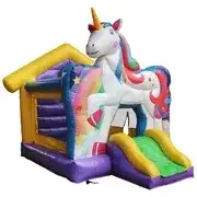 قلعة اليوني-كورن السحريّة – منتج رقم 0004 - صورة 2 للإيجار | استأجر