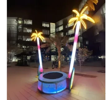 Light-up bungee trampoline for rent | Estajer
