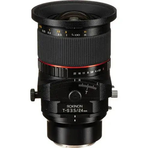  عدسة Rokinon T-S 24mm f/3.5 ED AS UMC Tilt-Shift لكاميرا Canon EF - الصورة الرئيسية للإيجار | استأجر