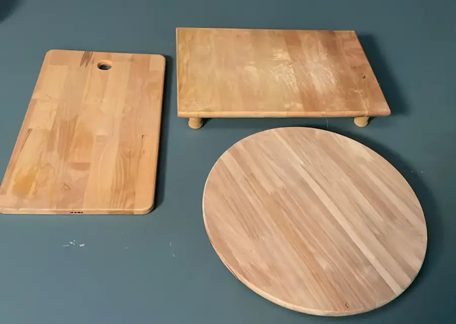 طقم ألواح تقطيع خشبية للمطبخ – بروبس (Prop) سينمائي - الصورة الرئيسية للإيجار | استأجر