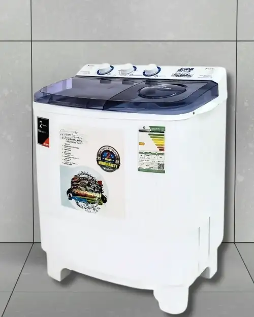 Aro Twin Tub Washing Machine – 6KG – Practical & Energy-Efficient - Image 2 for rent | Estajer