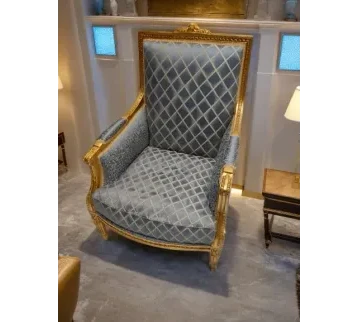 كرسي جلوس كلاسيكي لون رصاصي فاخر للمناسبات والحفلات للإيجار | استأجر