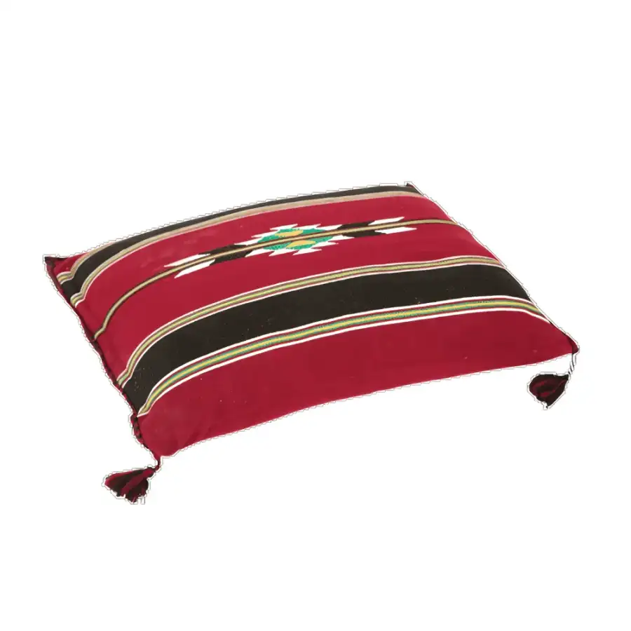 وسادة السدو  PGBRF متعددة الألوان   | 65 × 40 × 10 سم | وسادة تراثية فاخرة للديكور والراحة - الصورة الرئيسية للإيجار | استأجر