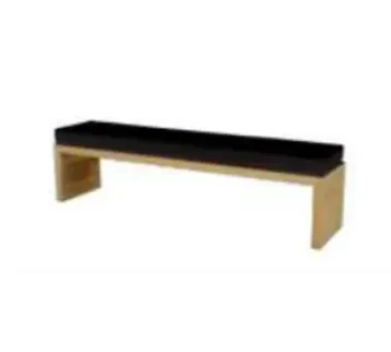 طاولة جلوس خارجية باللون الأسودCGBSW – مقعد بيكنيك خشبي أنيق للإيجار للإيجار | استأجر