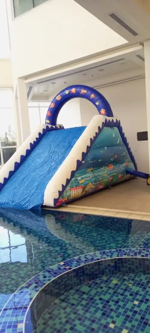 Small Fish Slide with Pool – Dual Play and Refreshing Water Fun 40 - Image 2 for rent | Estajer