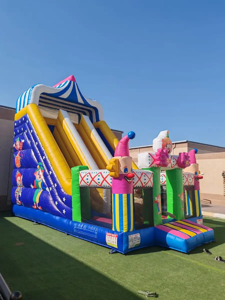 زحليقة المهرج - تصميم ممتع بألوان تجذب الأطفال 15 - الصورة الرئيسية للإيجار | استأجر